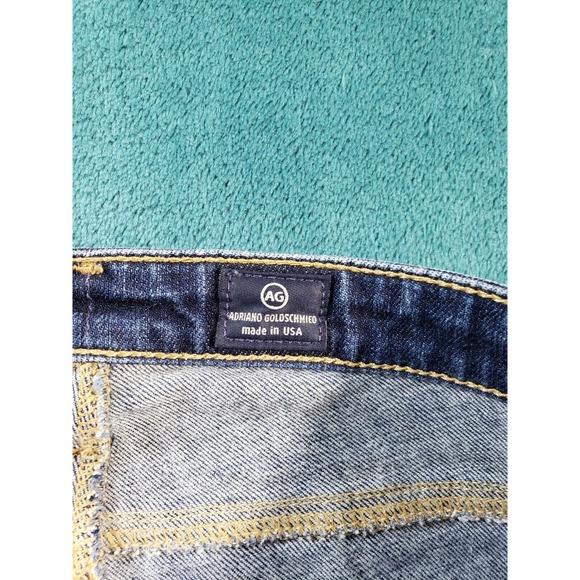 Adriano Goldschmied Jeans Sz 28 Women Blue Pants Stretch Aubrey Skinny Straight - Picture 4 of 14